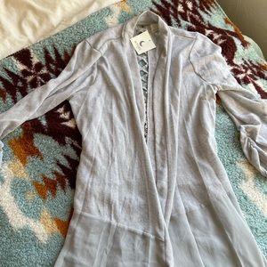 A. moon grey cardigan Womens medium new with tag
